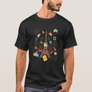 Take Me to Paris Eiffel Tower French Gift for Wome T-Shirt