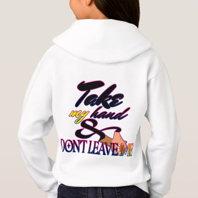 Take me to safety hoodie (Back)