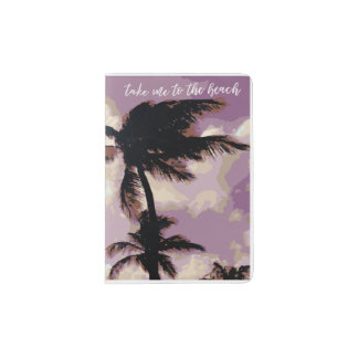 Take me to the beach passport holder