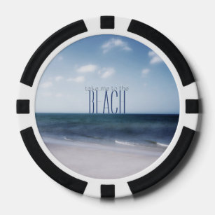 Take Me To The Beach Poker Chips
