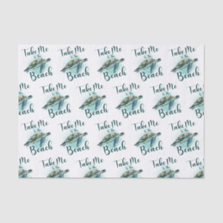 Take me to the Beach, Sea Turtle Tissue Paper