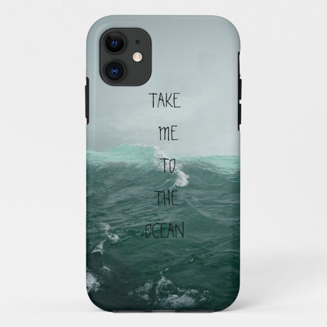 Take Me To The Ocean Iphone Case (Back)