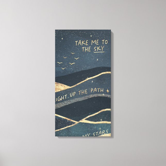 Take Me To The Sky Canvas Print (Front)