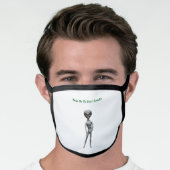 Take me to your Leader All-Over Print Face Mask (Worn Him)