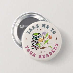 Take Me to Your Readers - Library Books Button
