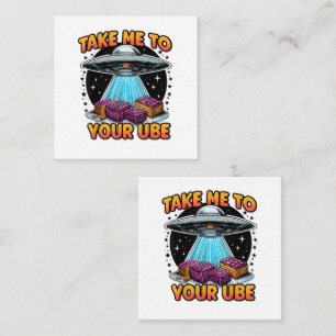 Take Me to Your Ube Note Card