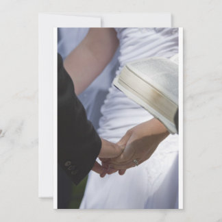 Take My Hand wedding invitation