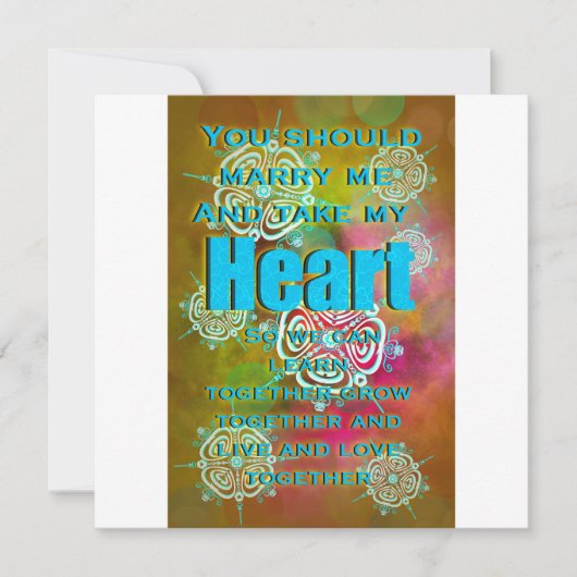 Take my heart (Front)