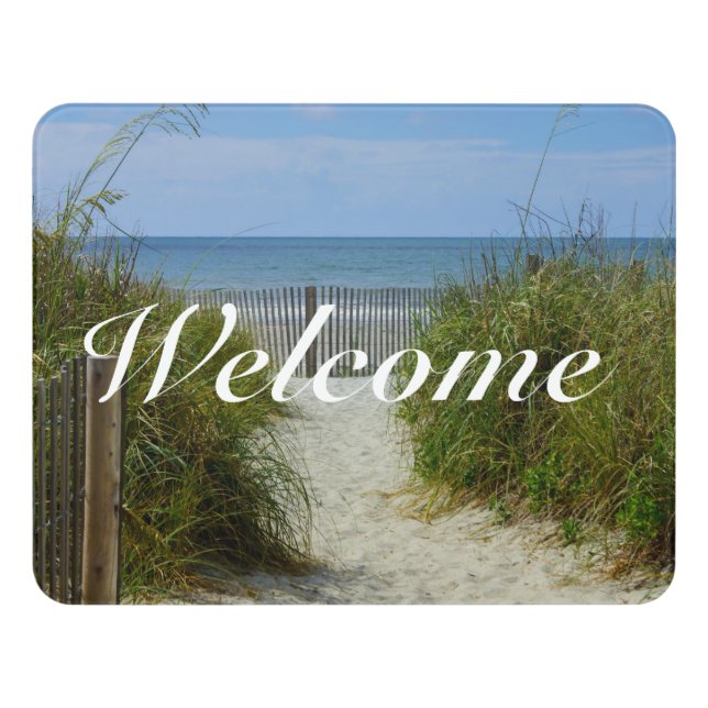 Take My Troubles Away Door Sign (Contemporary Front)