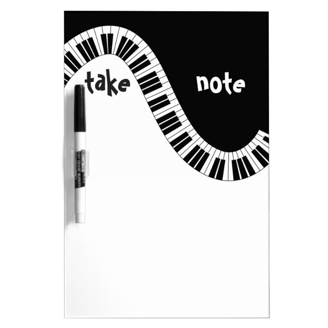"Take Note" Musical Dry Erase Board (Front)