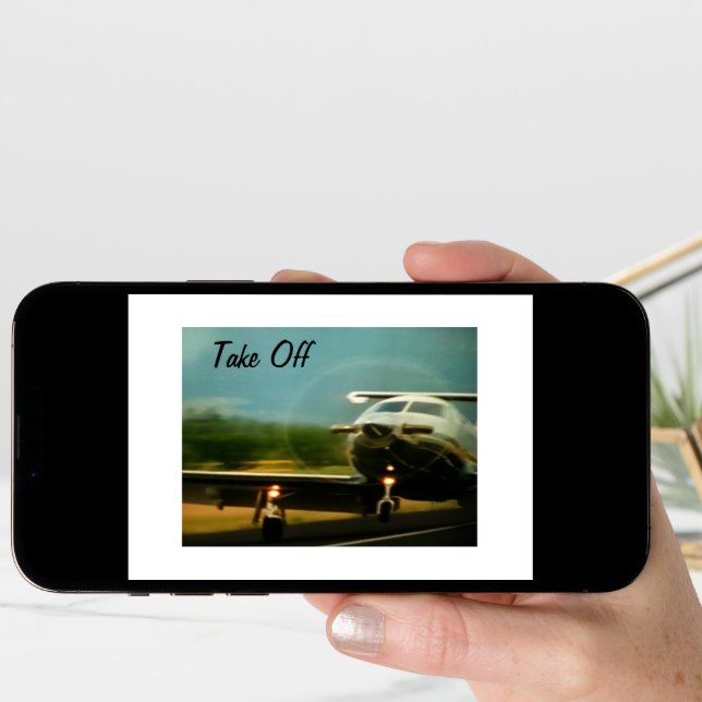 TAKE OFF-ENJOY YOUR NEW ADVENTURE CARD (Front Digital)
