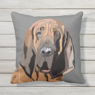 Take one breath at a time outdoor pillow