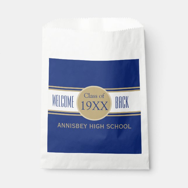 Take one! Custom Class Reunion Favor Favor Bag (Front)