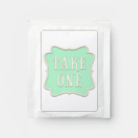 "Take One" Wonderland Tea Party Pastel Green