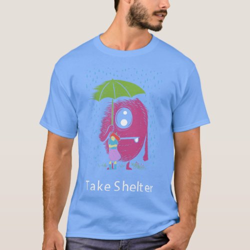 Take Shelter Monster Doodle T_Shirt