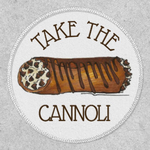 Take The Cannoli Italian Chocolate Chip Pastry Patch