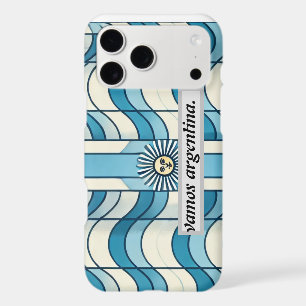 "Take the Colors of Argentina on Your iPhone 11 Pr 17 Pro Max Case