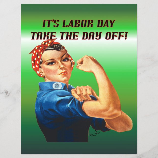 Take the Day Off Flyer (Front)