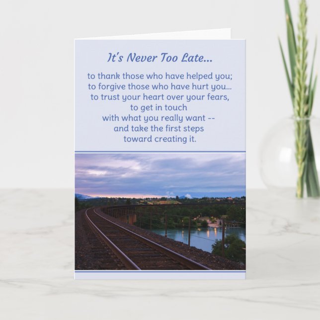 Take the first steps toward creating... letterpress thank you card (Front)