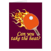 Take the Heat Flaming Ping Pong (Front)