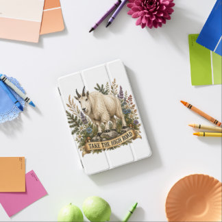 Take The High Road Goat iPad Mini Cover