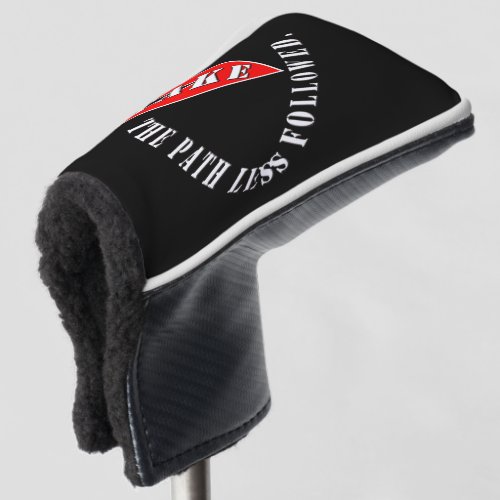 Take the path less followed  golf head cover