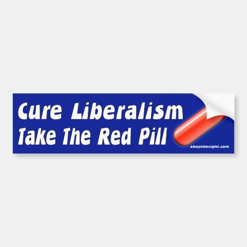 Take The Red Pill Bumper Sticker