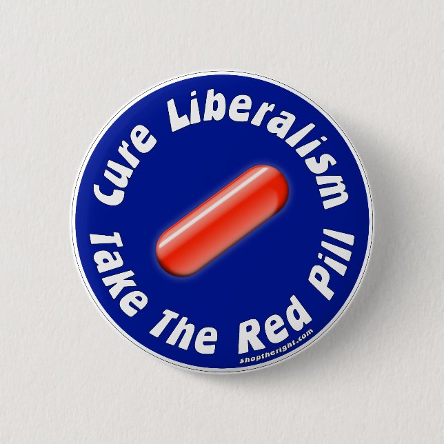 Take The Red Pill Button (Front)