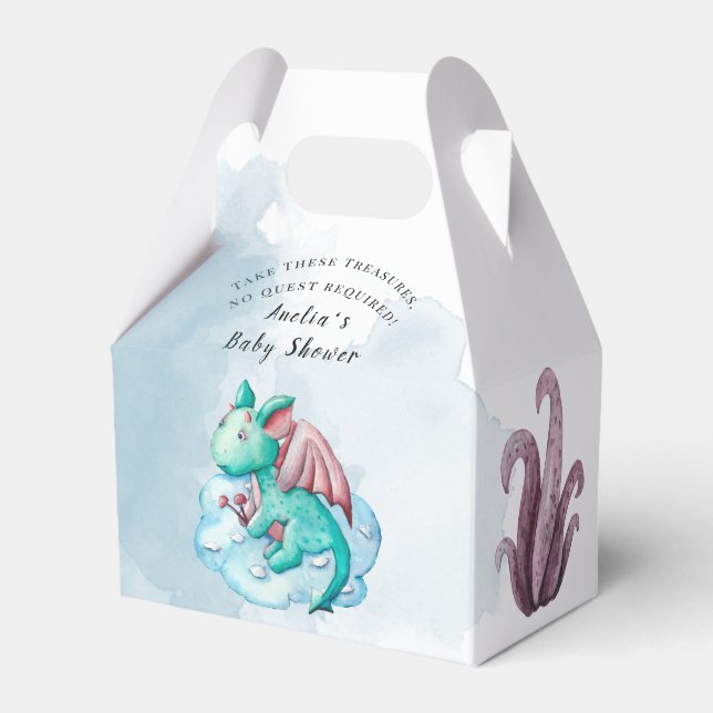 Take These Treasures, No Quest Required! Dragon  Favor Boxes (Front Side)