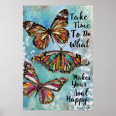 Take Time Poster | Zazzle