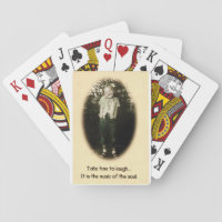 Take Time To Laugh Playing Cards