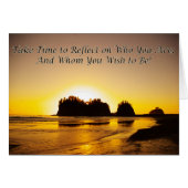 take time to reflect (Front Horizontal)