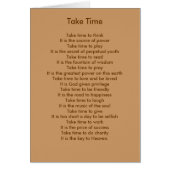 Take Time to Think (Front)