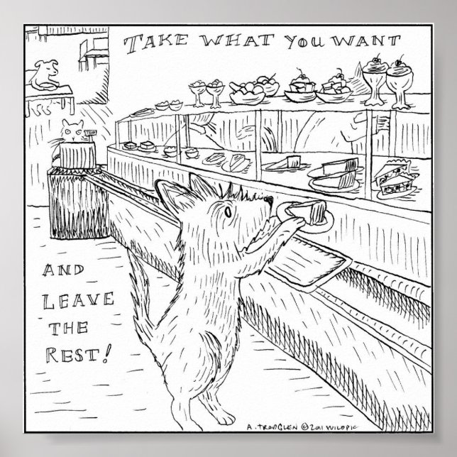 Take what you want... poster (Front)