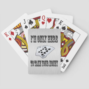 Take Your Money Poker Cards