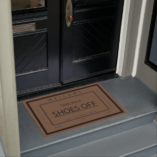 Take your shoes off doormat
