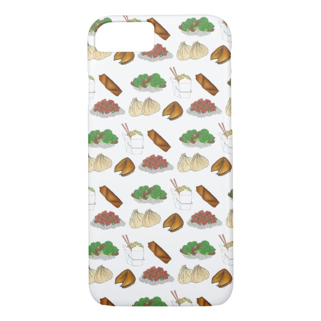 Takeaway Chinese Restaurant Takeout Food Cuisine Case-Mate iPhone Case (Back)