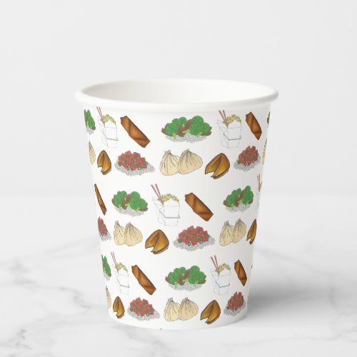 Takeaway Chinese Restaurant Takeout Food Cuisine Paper Cups