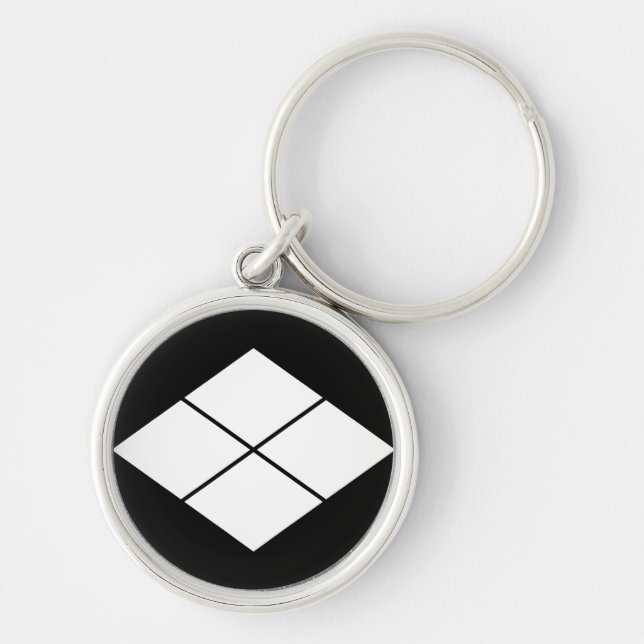 Takeda rhombus keychain (Front)