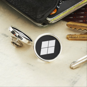 Takeda rhombus lapel pin