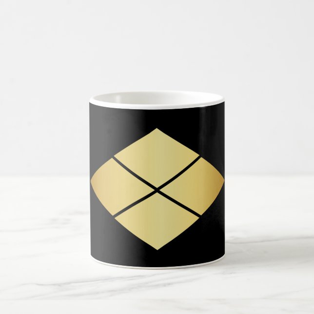 Takeda Shingen Japanese Family Crest Coffee Mug (Center)
