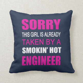 Taken By An Engineer Throw Pillow