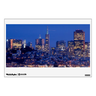 Taken from the roof of the prison on Alcatraz Wall Decal