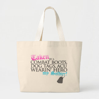 Taken Large Tote Bag