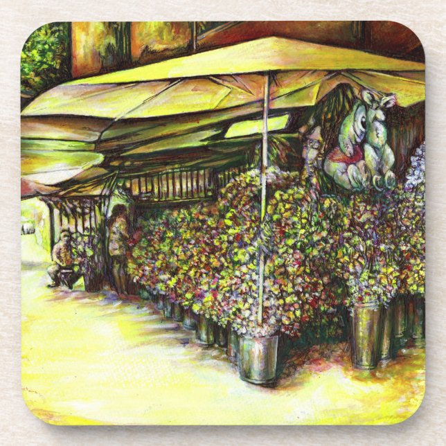 Taken the Possession of Optices Beverage Coaster (Front)