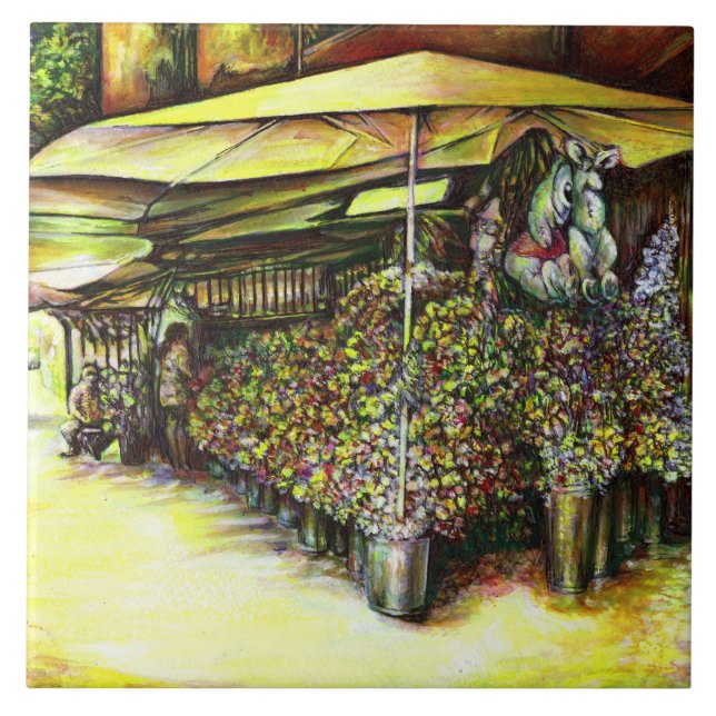 Taken the Possession of Optices Ceramic Tile (Front)