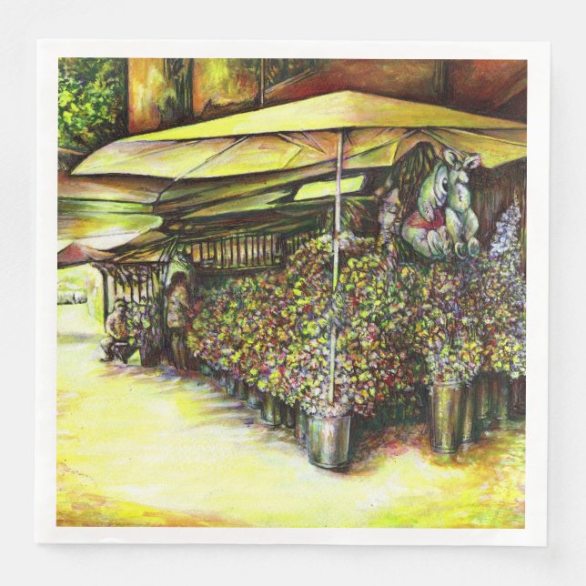 Taken the Possession of Optices Paper Dinner Napkins (Front)