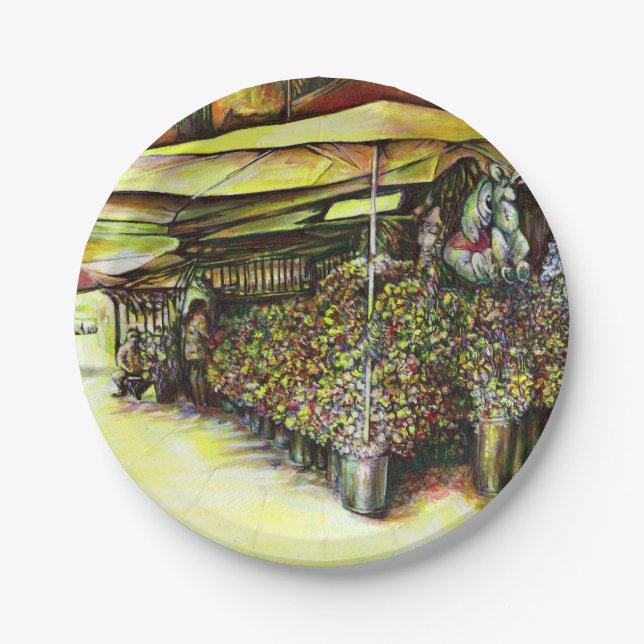 Taken the Possession of Optices Paper Plates (Front)