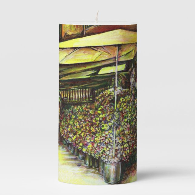 Taken the Possession of Optices Pillar Candle (Front)