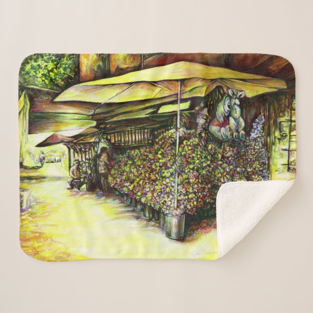 Taken the Possession of Optices Sherpa Blanket (Front (Horizontal))